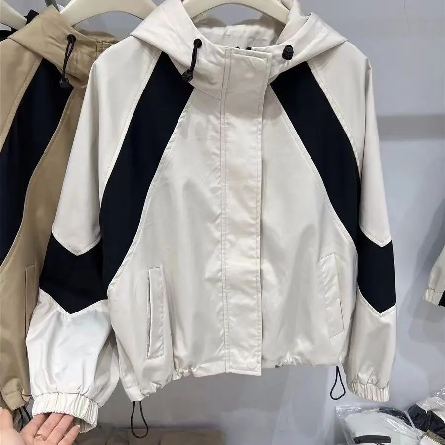 Новые стили для весны и осени: куртки с капюшоном, женские куртки, топ, трендовая Рабочая одежда
Новые стили для весны и осени: куртки с капюшоном, женские куртки, топ, трендовая Рабочая одежда