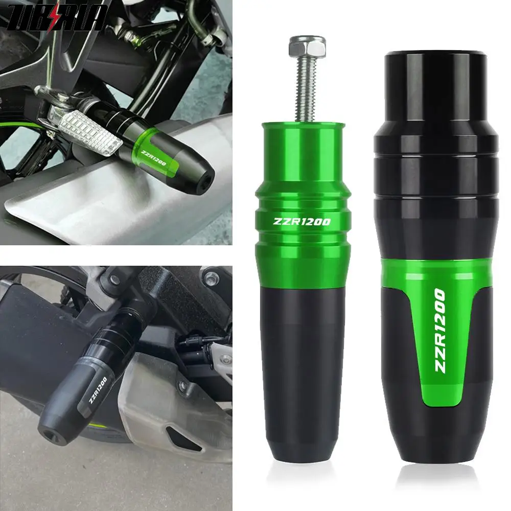 Motorcycle Aluminum Crash Pads Exhaust Sliders Crash Protector For Kawasaki ZZR1200 ZZR 1200 2002 2003 2004 2005 Accessories
Motorcycle Aluminum Crash Pads Exhaust Sliders Crash Protector For Kawasaki ZZR1200 ZZR 1200 2002 2003 2004 2005 Accessories