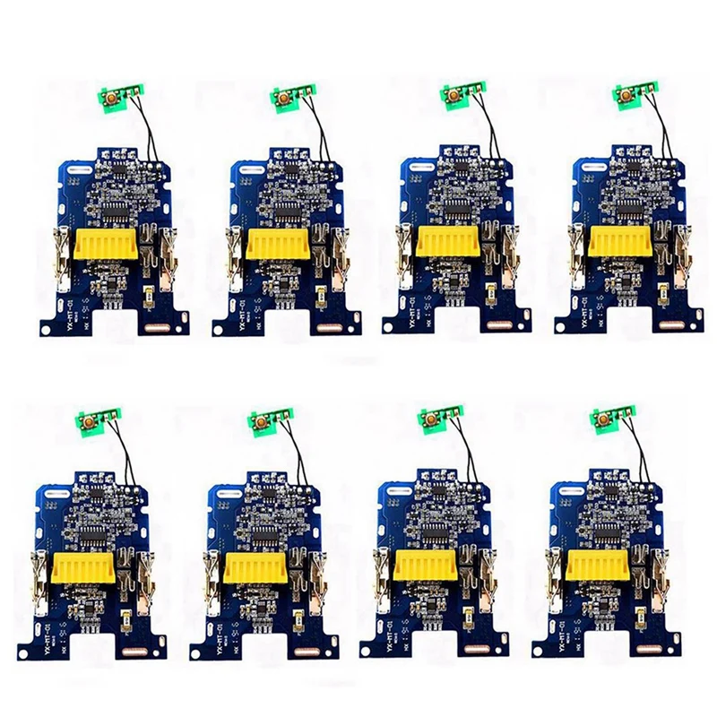 8 шт., защитная плата BMS PCB для литий-ионного аккумулятора BL1830 для Makita 18 в, электроинструмент BL1815 BL1860 LXT400 Bl1850
8 шт., защитная плата BMS PCB для литий-ионного аккумулятора BL1830 для Makita 18 в, электроинструмент BL1815 BL1860 LXT400 Bl1850