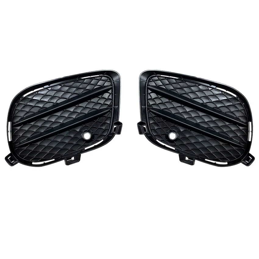 

Car Front Bumper Fog Light Mesh Grill Grille Grills for Mercedes-Benz GLE GLS GLE Coupe W166 X166 C292 2016-2019