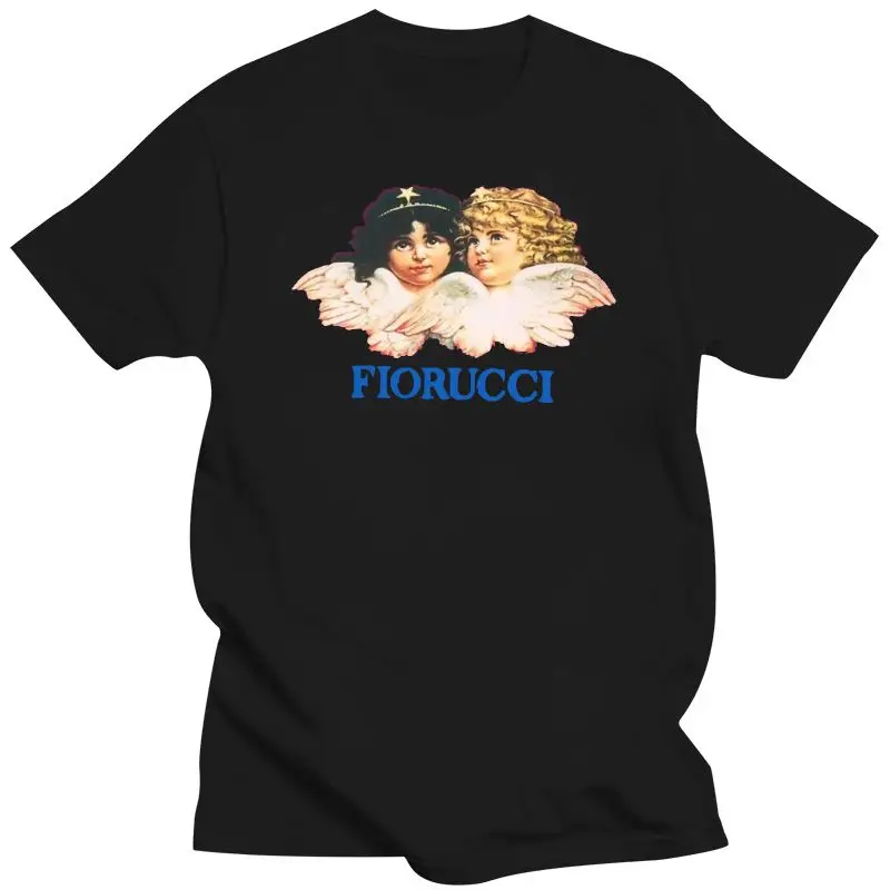 

Kawaii Clothes Fiorucci Angels Cartoon T-Shirt Summer Women Men Vintage Vintage Casual Cool Looes Graphic Tshirts Camisetas Tops