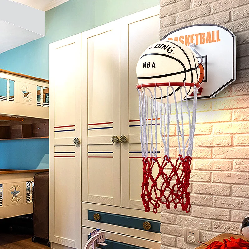 Children's Bedroom Basketball Lamp LED Lights Modern Home Creative Wall Lamp Living Room Corridor Bar Villa Simple Wall Sconce
Children's Bedroom Basketball Lamp LED Lights Modern Home Creative Wall Lamp Living Room Corridor Bar Villa Simple Wall Sconce