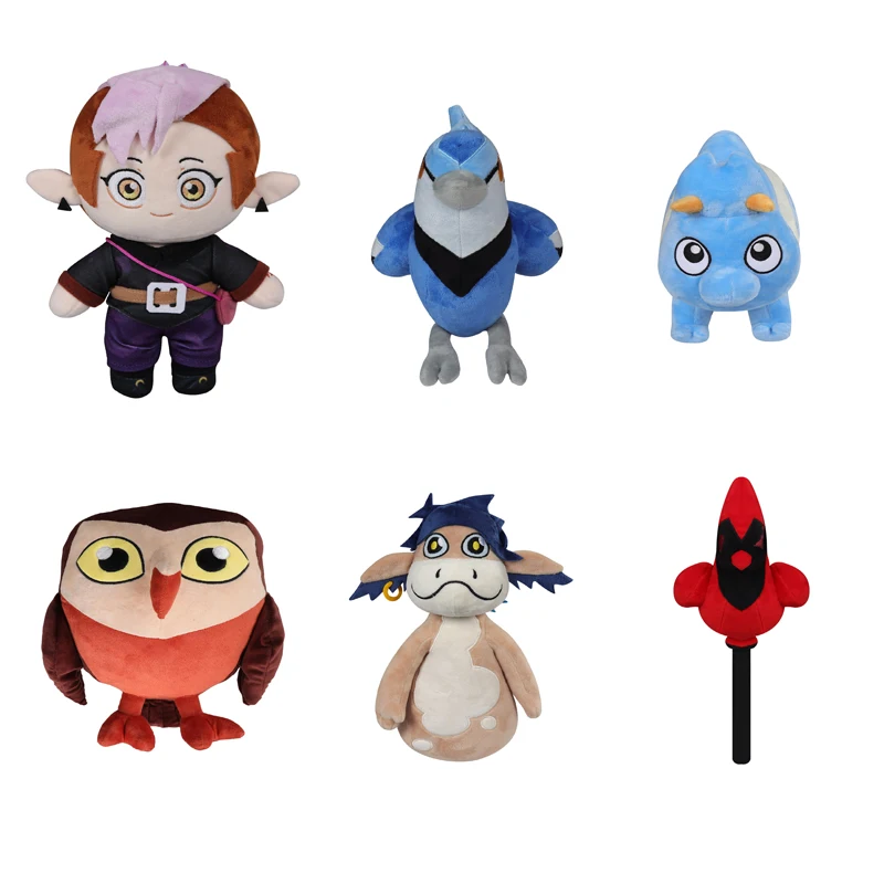

Anime The Owl Cos House Flapjack Waffles Cosplay Plush Toys Cartoon Soft Stuffed Dolls Mascot Halloween Birthday Xmas Gifts