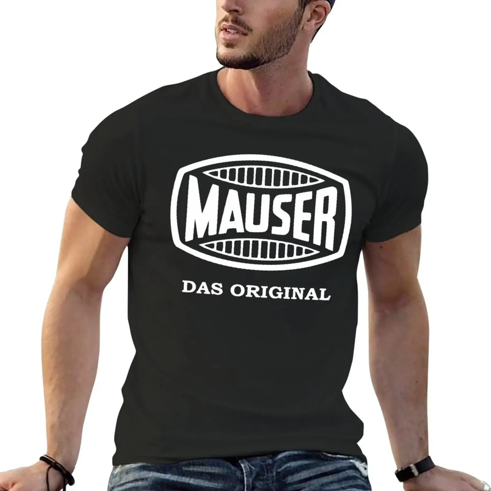 

Best seller mauser logo merchandise essential t shirt T-Shirt customs design your own summer tops mens graphic t-shirts hip hop