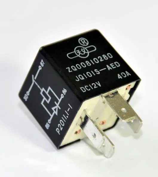 

12V 40A Relay 1A 38.5g $0.49 With Diode