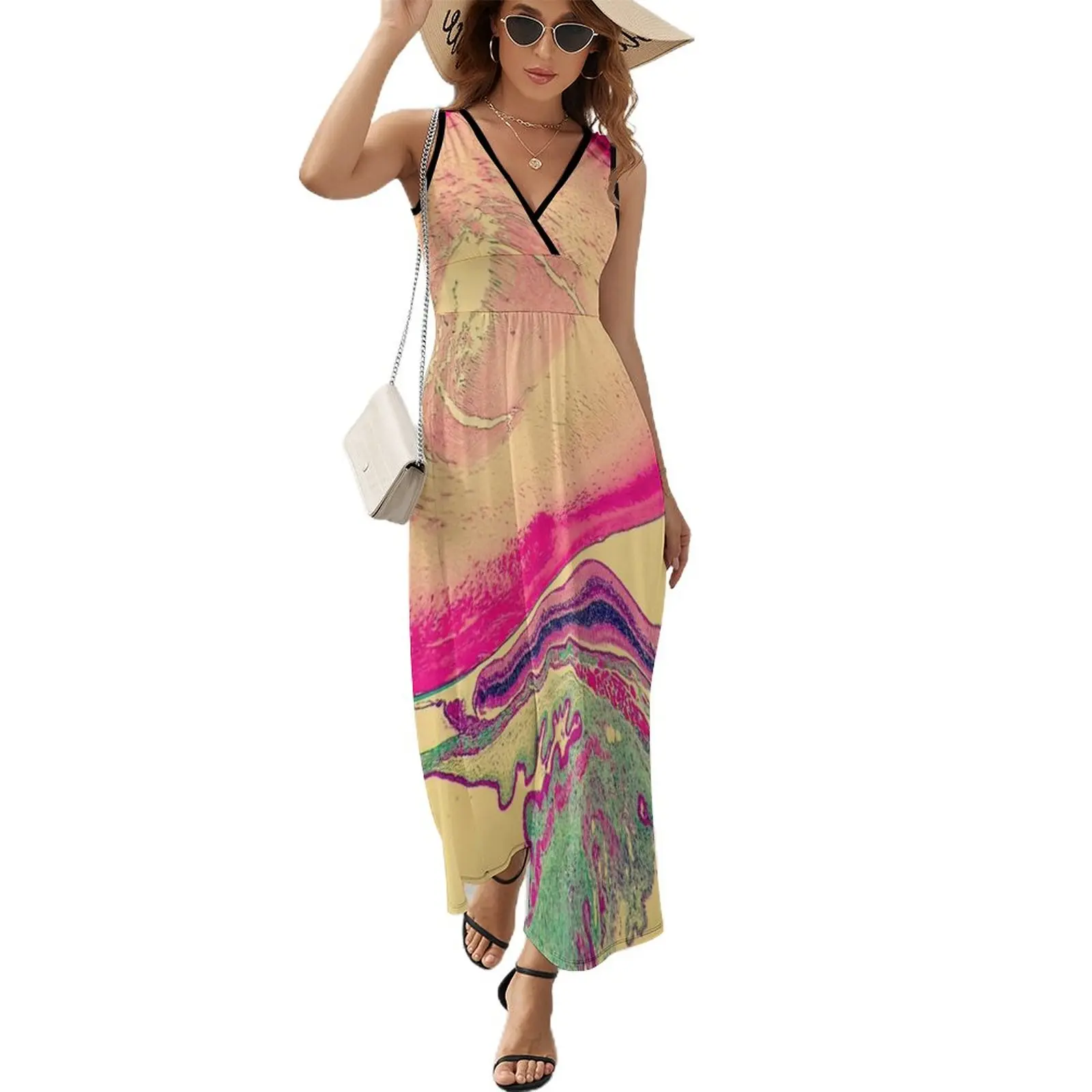 The Eye of the Beholder Sleeveless Dress Women dresses summer wedding dresses for parties Clothing
The Eye of the Beholder Sleeveless Dress Women dresses summer wedding dresses for parties Clothing