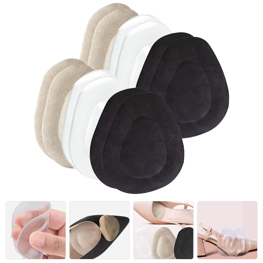 6 Pairs High Heel Pads Forefoot Shoe Inserts Lint Front Patch Reusable Shoes Tongue Metatarsal Girl
6 Pairs High Heel Pads Forefoot Shoe Inserts Lint Front Patch Reusable Shoes Tongue Metatarsal Girl
