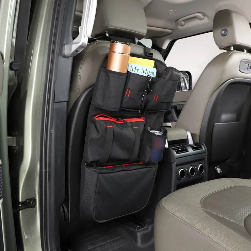 For Land Rover Defender 110 2020-2023 Car Seat Back Storage Bag Multifunction Stowing Tidying Pocket Accessories
For Land Rover Defender 110 2020-2023 Car Seat Back Storage Bag Multifunction Stowing Tidying Pocket Accessories