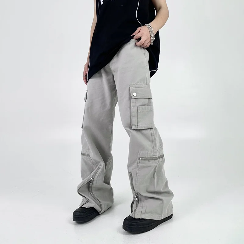 TINT ERA Cargo Pants Men Zipper Oversize Wide Leg Trousers Male Streetwear Hip Hop Casual Korean Japanese Pocket Safari Style
TINT ERA Cargo Pants Men Zipper Oversize Wide Leg Trousers Male Streetwear Hip Hop Casual Korean Japanese Pocket Safari Style