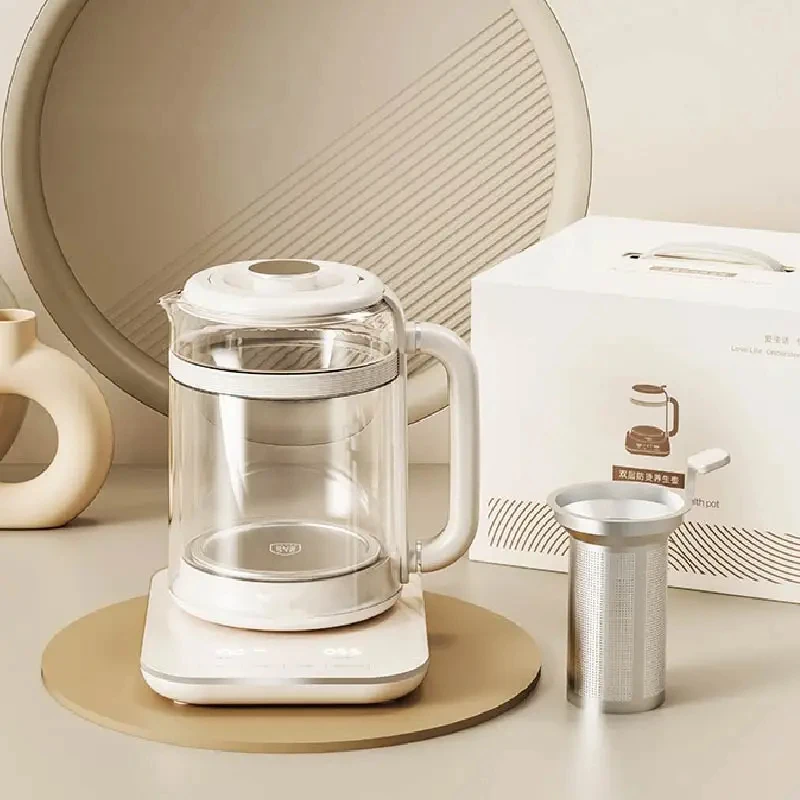 1.6L Health Pot Automatic Multifunctional Flower Teapot Home Health Tea Maker Coffee Pot Office Hot Kettle Insulation Pot 800W
1.6L Health Pot Automatic Multifunctional Flower Teapot Home Health Tea Maker Coffee Pot Office Hot Kettle Insulation Pot 800W