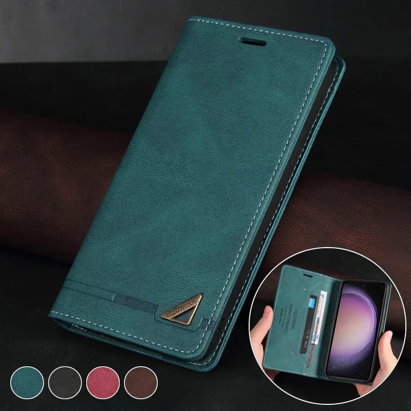 

Wallet Flip Leather Case For Samsung Galaxy S24 S23 Ultra S22 Plus S21 S20 FE A71 A54 A53 A51 A50S A34 A33 A31 A15 A14 A13 A12