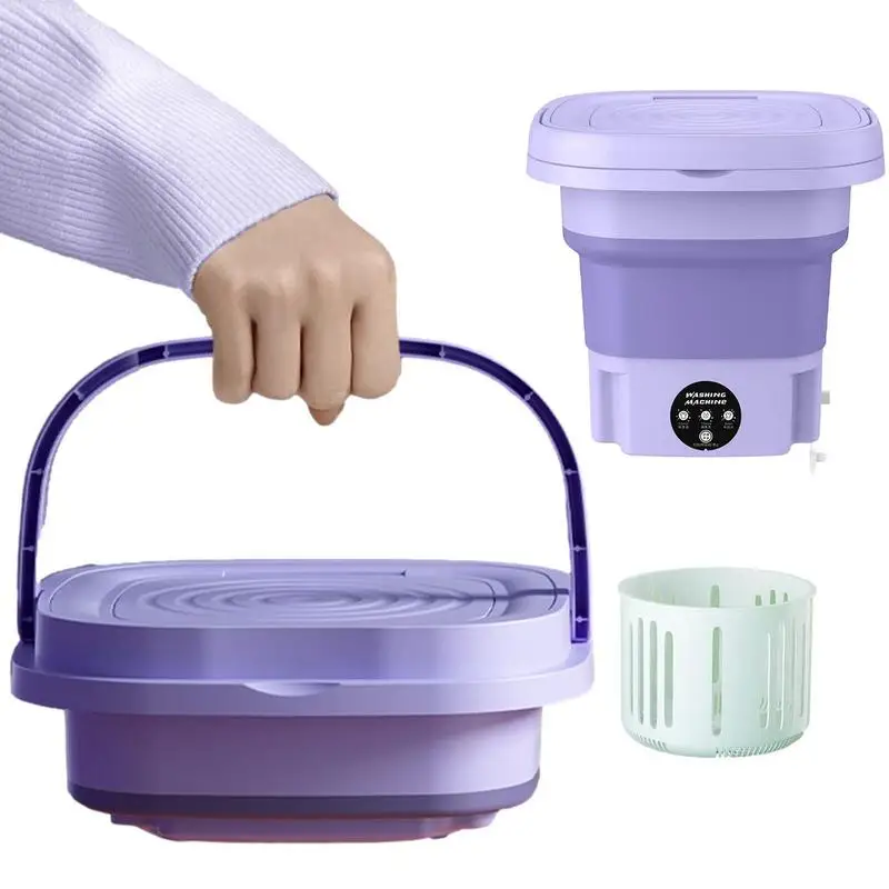 Portable Mini Washer 8L Portable Mini Socks Washer Machines Efficient Small Laundry Bucket Lazy Person Washer High Capacity Full
Portable Mini Washer 8L Portable Mini Socks Washer Machines Efficient Small Laundry Bucket Lazy Person Washer High Capacity Full