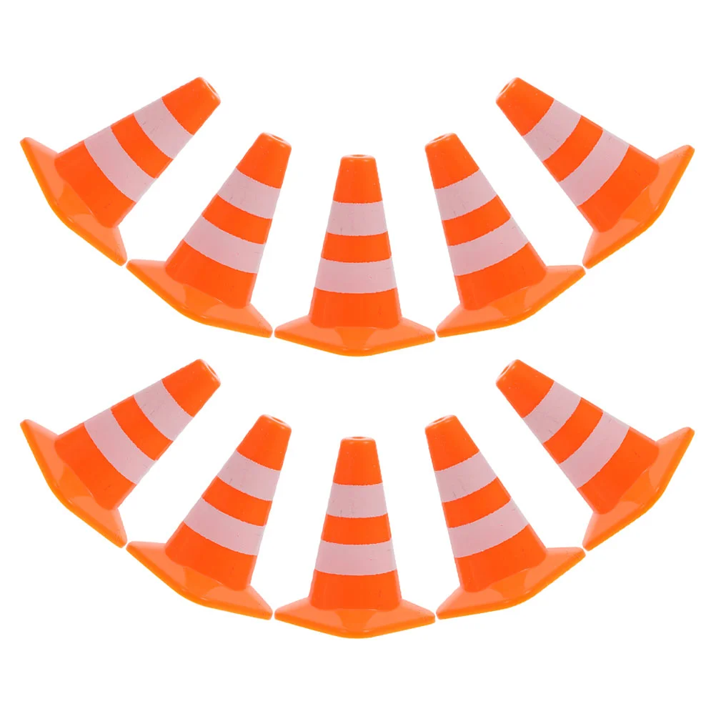 10 Pcs Miniature Traffic Cones Pretend Play Sign Roadblocks Toy Safety Accessories Kids
10 Pcs Miniature Traffic Cones Pretend Play Sign Roadblocks Toy Safety Accessories Kids