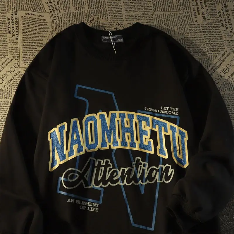 Fashion Retro Simple Letter Printed Hoodie Winter Men and Women Street Y2K Gothic Hip Hop Loose Super Dalian Hoodie Top
Fashion Retro Simple Letter Printed Hoodie Winter Men and Women Street Y2K Gothic Hip Hop Loose Super Dalian Hoodie Top