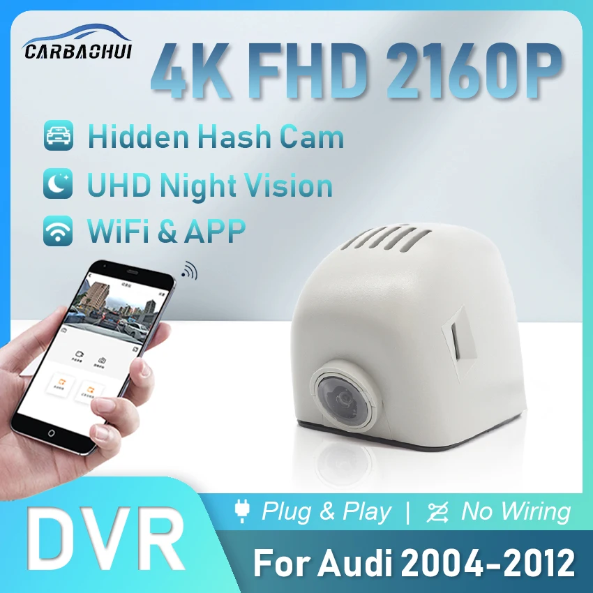 Car DVR 4K 2160P Dash Cam Camera Wifi Video Recorder For Audi A1 A3 A4 A5 A6 A7 A8 Q3 Q5 Q4 Q7 Q8 TT RS S Plug and Play DashCam
Car DVR 4K 2160P Dash Cam Camera Wifi Video Recorder For Audi A1 A3 A4 A5 A6 A7 A8 Q3 Q5 Q4 Q7 Q8 TT RS S Plug and Play DashCam