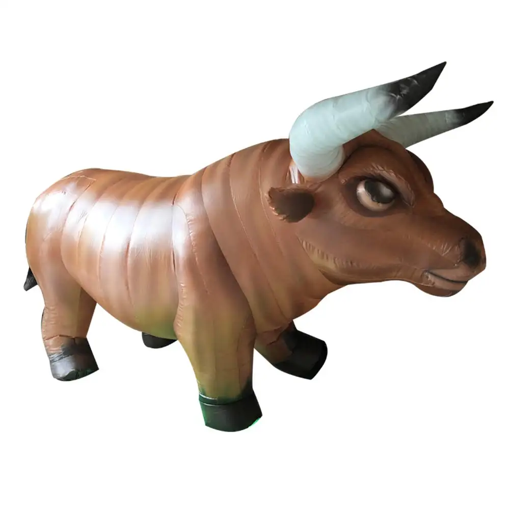 

Sayok 2022 Inflatable Moving Bull Costume People Wearable Cattle inflatable spanish bullfighting for Outdoor Event party