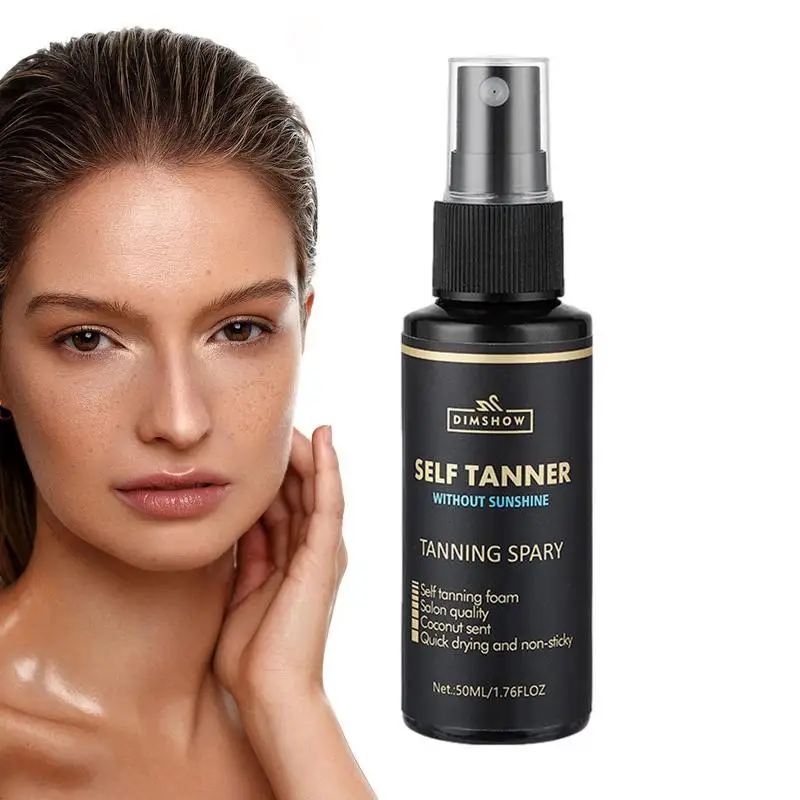 

Tan Spray Self Tanner Oil Natural-looking Tan Face Tanning Spray Self Tanning Face Mist For Women Girls Beach Sunbed Outdoors