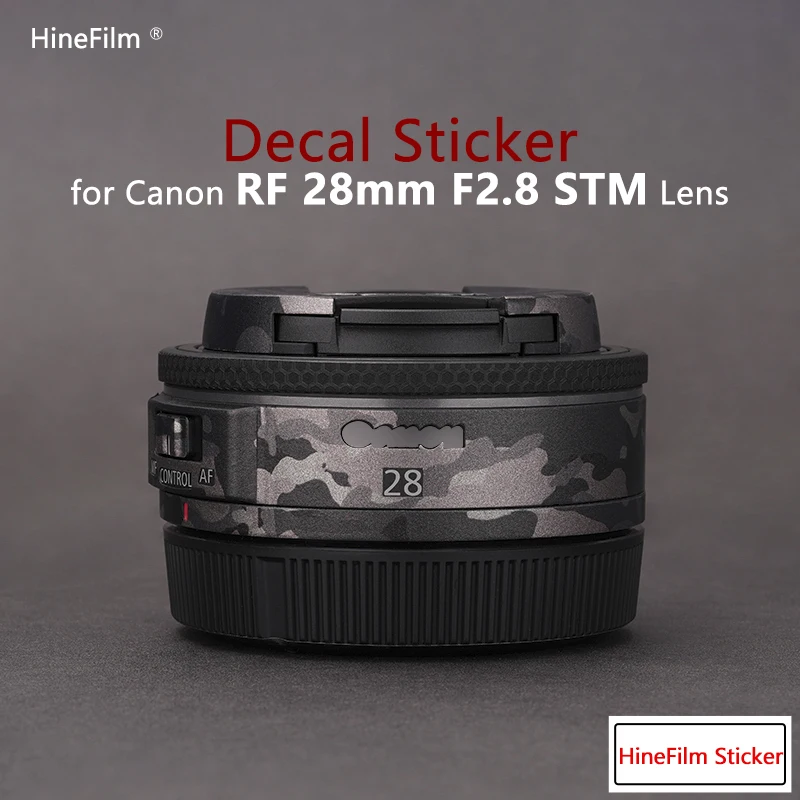 28 F2.8 Lens Sticker for Canon RF28mm F2.8 STM Lens Premium Decal Skin for Canon RF28 F2.8 Lens Protector Wrap Cover 
28 F2.8 Lens Sticker for Canon RF28mm F2.8 STM Lens Premium Decal Skin for Canon RF28 F2.8 Lens Protector Wrap Cover