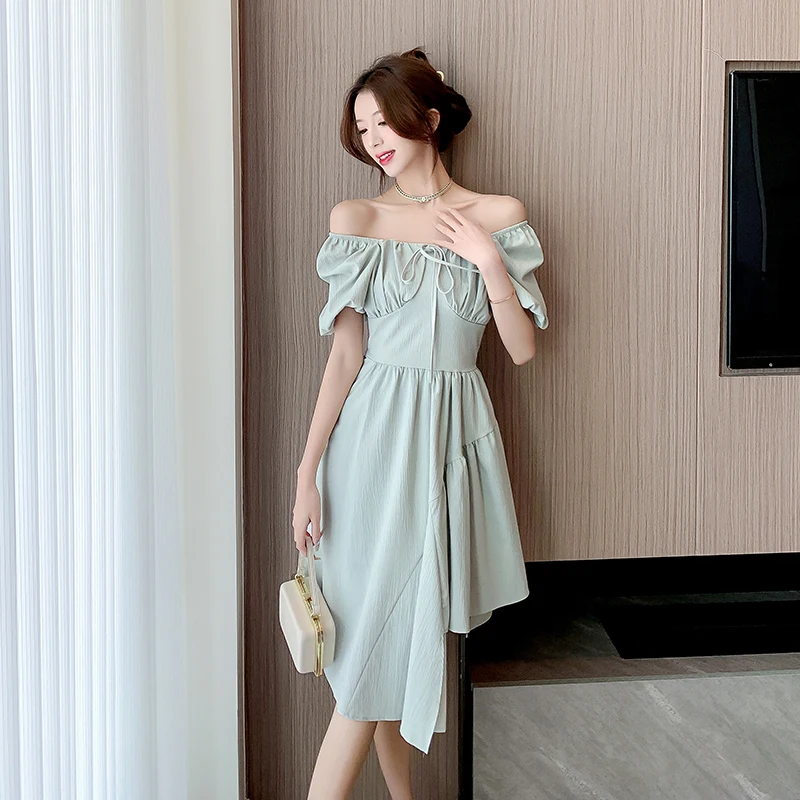2023 Summer New French Irregular Dress Elegant Square Neck Short Sleeve Free Shipping
2023 Summer New French Irregular Dress Elegant Square Neck Short Sleeve Free Shipping