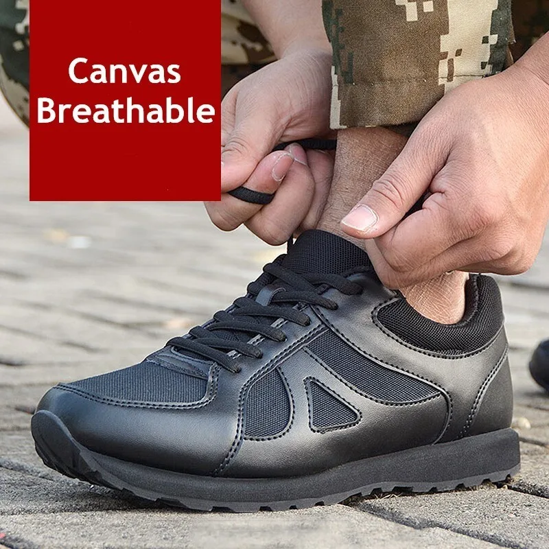 Unisex Trekking Ultra Light Training Military Shoe Breathable Wearproof Tactical Shoes Outdoor Hiking Sports Climbing Sneakers
Unisex Trekking Ultra Light Training Military Shoe Breathable Wearproof Tactical Shoes Outdoor Hiking Sports Climbing Sneakers