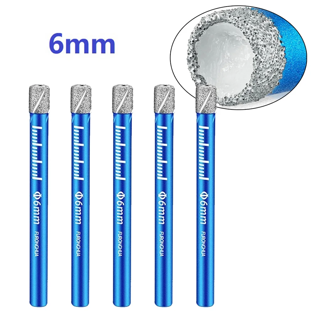 Tile Drill Bit Brazed Dry Drill With Cooling Wax Core Drill Bit Coated Drilling Durable
Tile Drill Bit Brazed Dry Drill With Cooling Wax Core Drill Bit Coated Drilling Durable