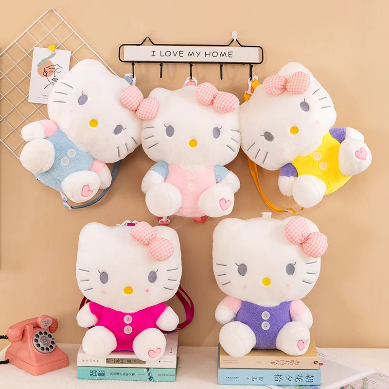 Sanrio Cartoon Plush Backpack Cute Cat Backpack Hello Kitty Plush Backpack Children'S Gift Soft Stuffed High Capacity Doll Bag
Sanrio Cartoon Plush Backpack Cute Cat Backpack Hello Kitty Plush Backpack Children'S Gift Soft Stuffed High Capacity Doll Bag