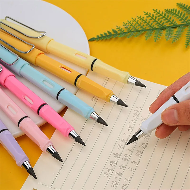 Pencil Creative Pencil Rod School Office Writing Supplies Children Girl Gift Exam Spare Stationery Inkless Metal Pen MagicPencil 
Pencil Creative Pencil Rod School Office Writing Supplies Children Girl Gift Exam Spare Stationery Inkless Metal Pen MagicPencil