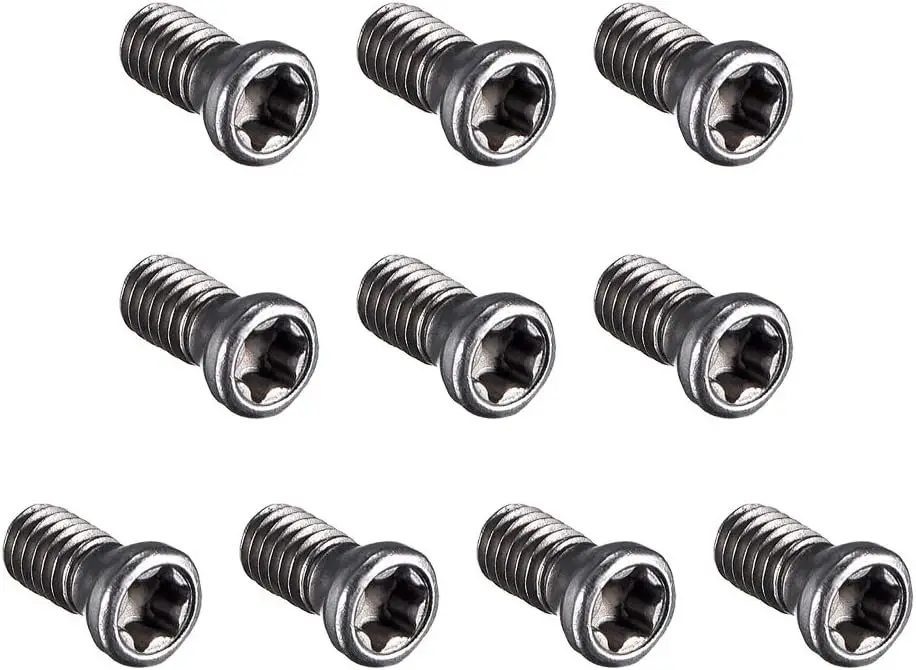 Kidisoii M3.5x10mm Torx Screws for Replaces Carbide Insert CNC Lathe Tool 12.9 Grade Alloy Steel 10pcs
Kidisoii M3.5x10mm Torx Screws for Replaces Carbide Insert CNC Lathe Tool 12.9 Grade Alloy Steel 10pcs