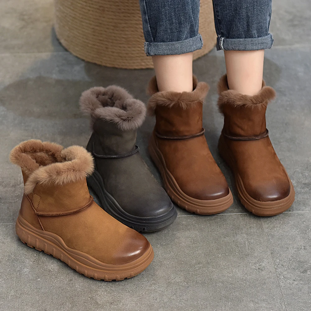 2022 Waterproof Platform Snow Boots For Women Winter Warm Plush Ankle Non-slip Cotton Padded Shoes Female Space Boots
2022 Waterproof Platform Snow Boots For Women Winter Warm Plush Ankle Non-slip Cotton Padded Shoes Female Space Boots
