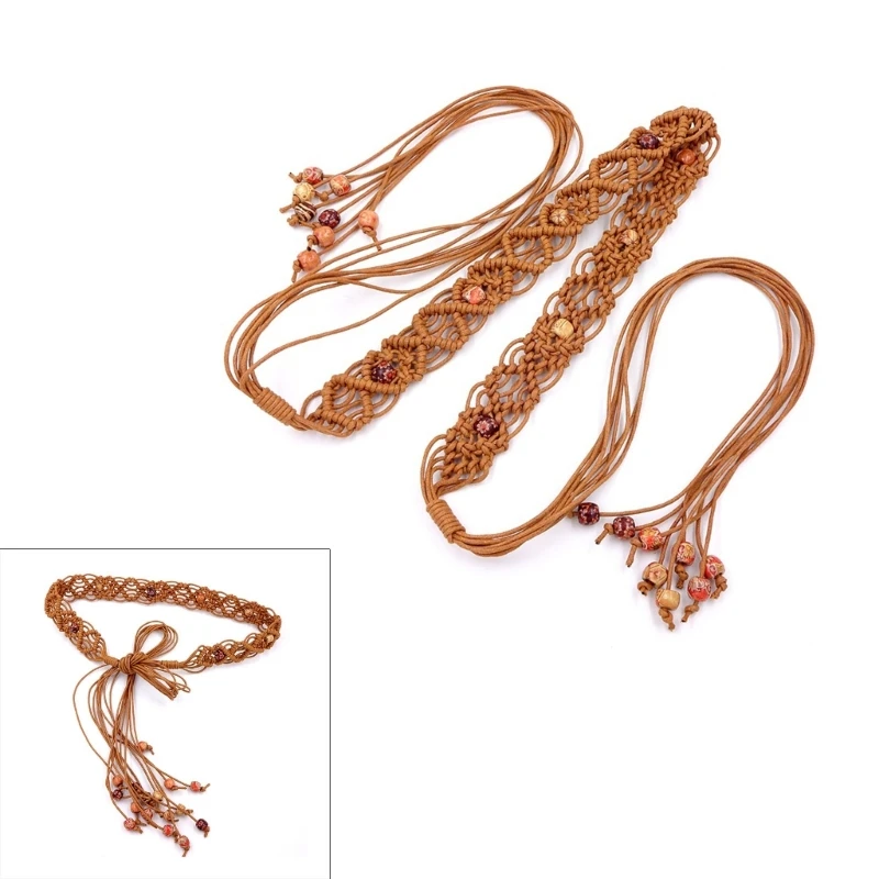 Bohemian Handmade Braided Waist Rope for Women Beads Decors Shirt Dress Belt Dropship
Bohemian Handmade Braided Waist Rope for Women Beads Decors Shirt Dress Belt Dropship