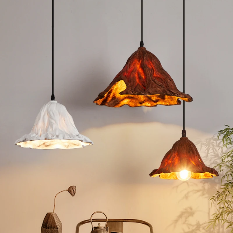 New Chinese Lotus Leaf Chandelier Creative Personalized Art Restaurant Bar Lamp B & B Zen Tea Room Retro Nostalgic Lamps
New Chinese Lotus Leaf Chandelier Creative Personalized Art Restaurant Bar Lamp B & B Zen Tea Room Retro Nostalgic Lamps