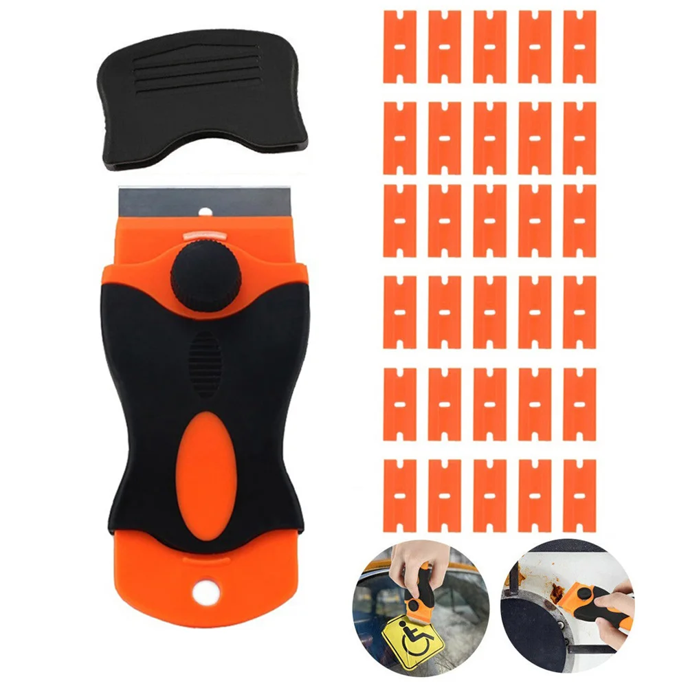 New Glue Removal Cutter Scraper 30pcs Blade Blades Paint Glue Plastic Razor Razor Blade Adhesive Scraper Remove Remove Adhesive
New Glue Removal Cutter Scraper 30pcs Blade Blades Paint Glue Plastic Razor Razor Blade Adhesive Scraper Remove Remove Adhesive