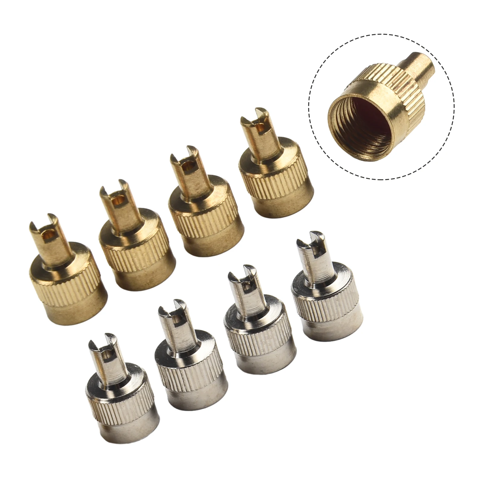 Lightweight Practical Durable High Quality Tyre Valve Cap Tire Tool Cap Car 14.9x8.5mm Accessories Copper Parts
Lightweight Practical Durable High Quality Tyre Valve Cap Tire Tool Cap Car 14.9x8.5mm Accessories Copper Parts