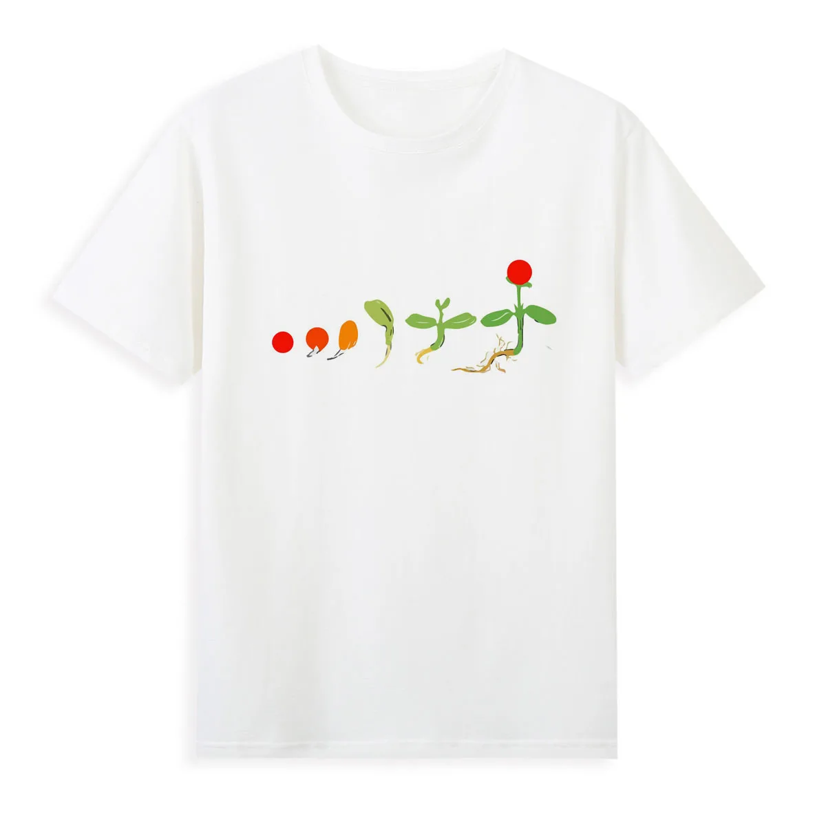 Creative Seed Sprouting T-shirt Personalized fashion women's top tees Hot selling seeds blooming summer Tshirt A1-110
Creative Seed Sprouting T-shirt Personalized fashion women's top tees Hot selling seeds blooming summer Tshirt A1-110