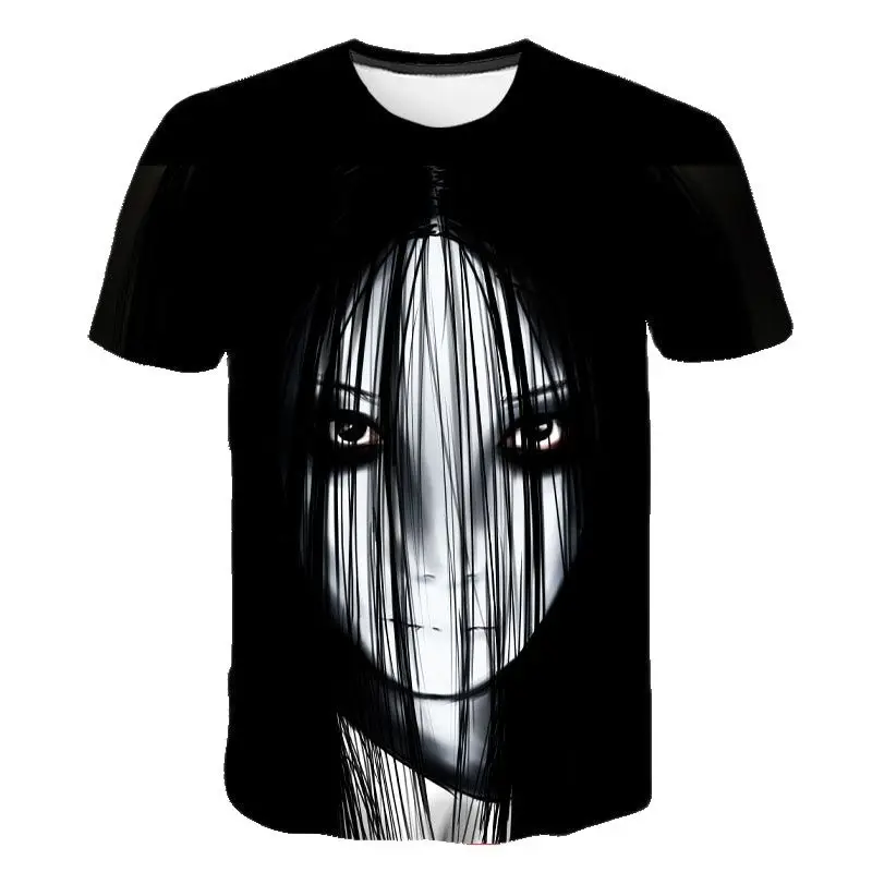 New Summer The Grudge 3D T Shirts Boy Girl Kids Fashion Casual Short Sleeve Men Women Children Printed T-shirt Cool Tops Tee
New Summer The Grudge 3D T Shirts Boy Girl Kids Fashion Casual Short Sleeve Men Women Children Printed T-shirt Cool Tops Tee