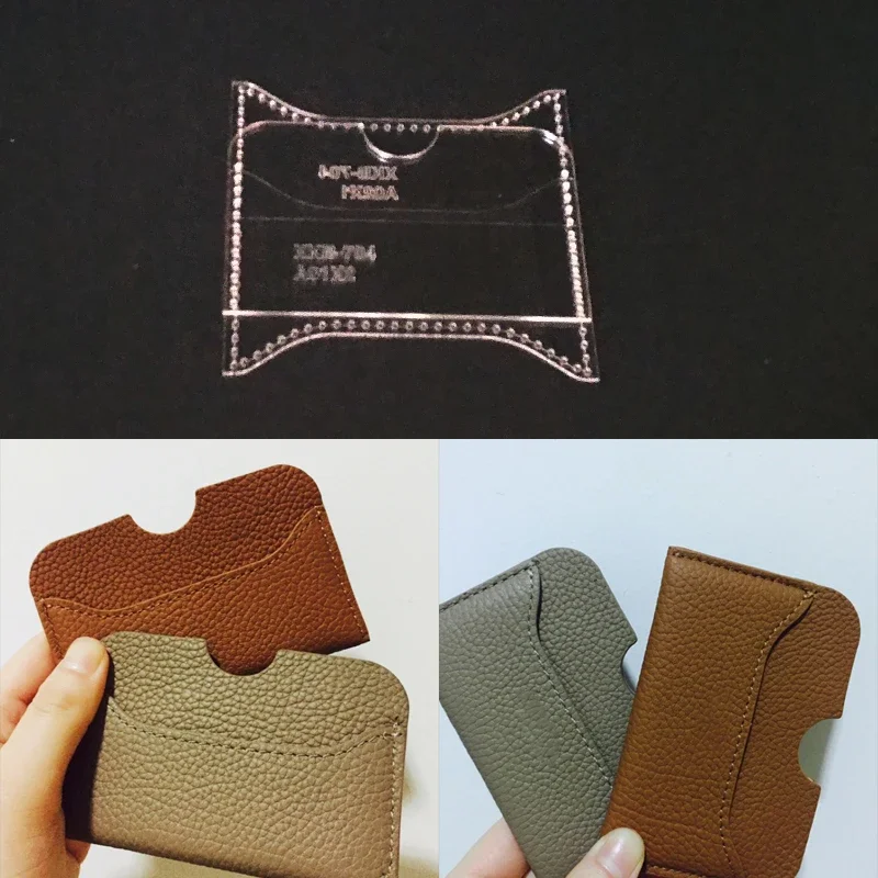 1set DIY Acrylic Leather Template Home Handwork Leathercraft Sewing Pattern Tools Accessory Card Holder 100x65x10mm
1set DIY Acrylic Leather Template Home Handwork Leathercraft Sewing Pattern Tools Accessory Card Holder 100x65x10mm