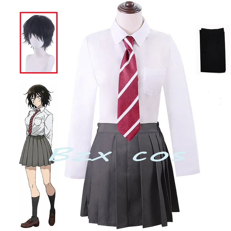 Asai Akira Cosplay Costume Anime cosplay Call of The Night girls school JK uniform Shirt Skirt Socks Tie Suit party prop wig
Asai Akira Cosplay Costume Anime cosplay Call of The Night girls school JK uniform Shirt Skirt Socks Tie Suit party prop wig