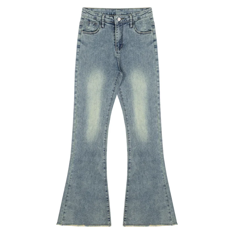 Hot Girls High Waist Ragged Edge Jeans Women Spring And Autumn Denim Trousers Micro Flare Pants Horseshoe Floor Dragging Pants
Hot Girls High Waist Ragged Edge Jeans Women Spring And Autumn Denim Trousers Micro Flare Pants Horseshoe Floor Dragging Pants