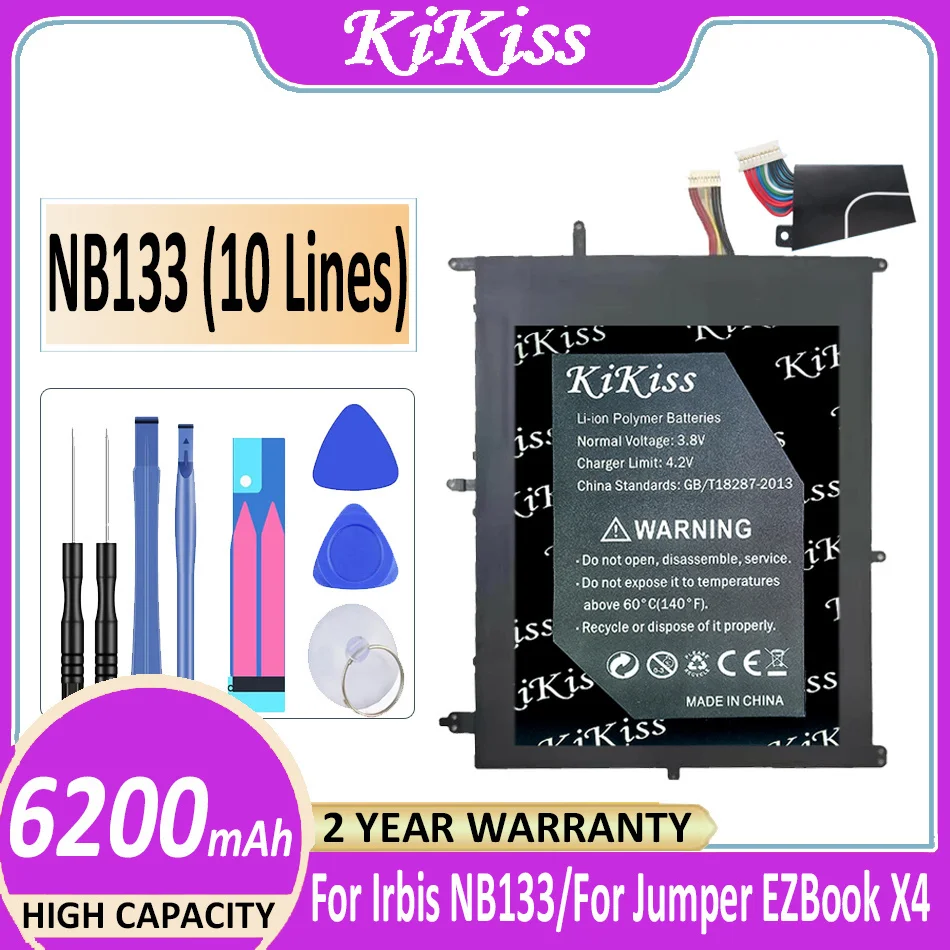 Аккумулятор 0154200P HW-3487265 31152200P NV-2874180-2S 6200mAh для Irbis NB133 NB131 для Jumper EZBook X4 для BBEN N14W TH140A AK14
Аккумулятор 0154200P HW-3487265 31152200P NV-2874180-2S 6200mAh для Irbis NB133 NB131 для Jumper EZBook X4 для BBEN N14W TH140A AK14