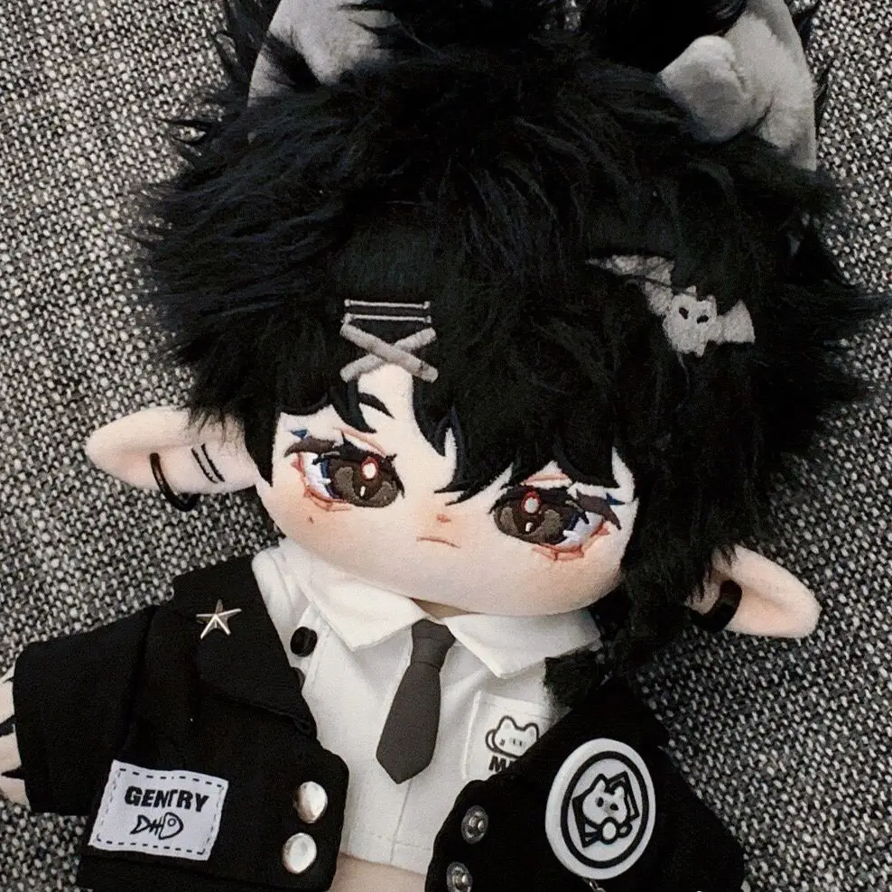 

Xuan Ye 30cm Cute Devil Little Bat Handsome Boy Monster No Attributes Plush Cotton Doll Change Clothes Long Leg Plushie Cosplay