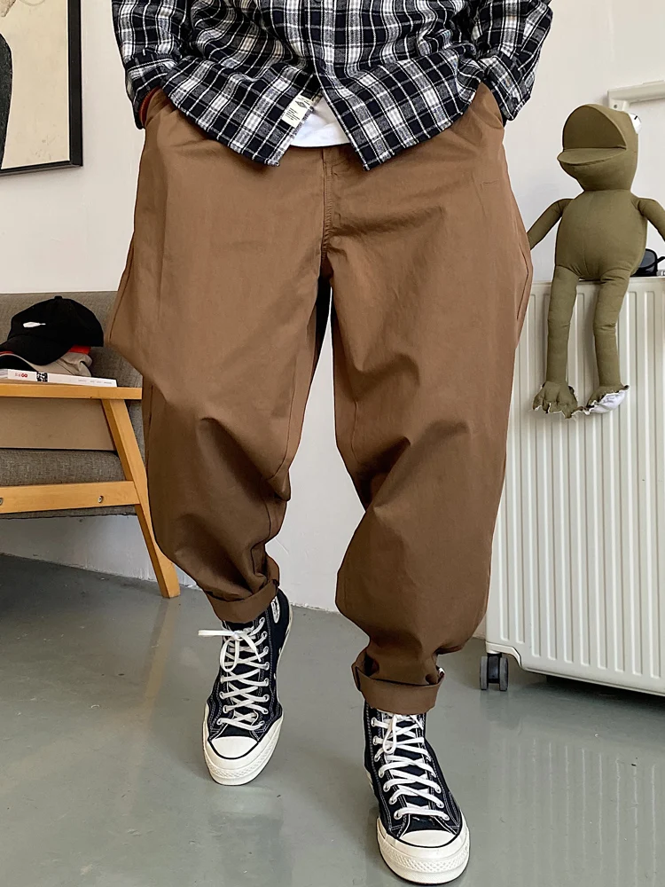 2022 New Men's Jogger Cargo Pants Men Loose Straight Streetwear Trousers Baggy Casual Cotton Harem Pants Men Clothes Z297 
2022 New Men's Jogger Cargo Pants Men Loose Straight Streetwear Trousers Baggy Casual Cotton Harem Pants Men Clothes Z297