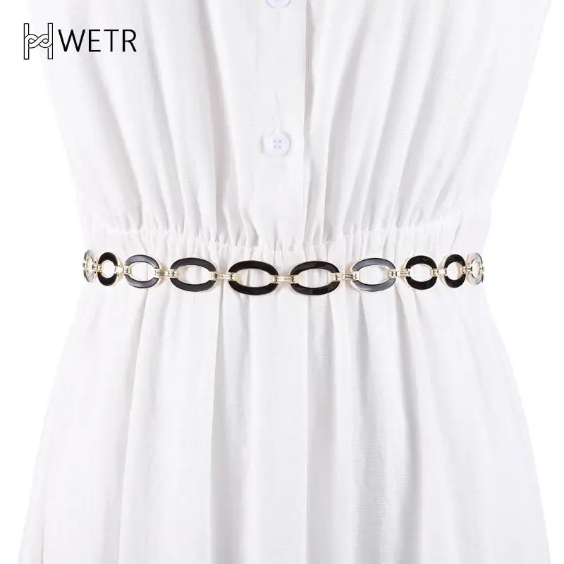 Fashion Simple Metal Waist Chains Belly Chain For Women Trendy Adjustable Waist Chain Jeans Dress Decorative Belt
Fashion Simple Metal Waist Chains Belly Chain For Women Trendy Adjustable Waist Chain Jeans Dress Decorative Belt