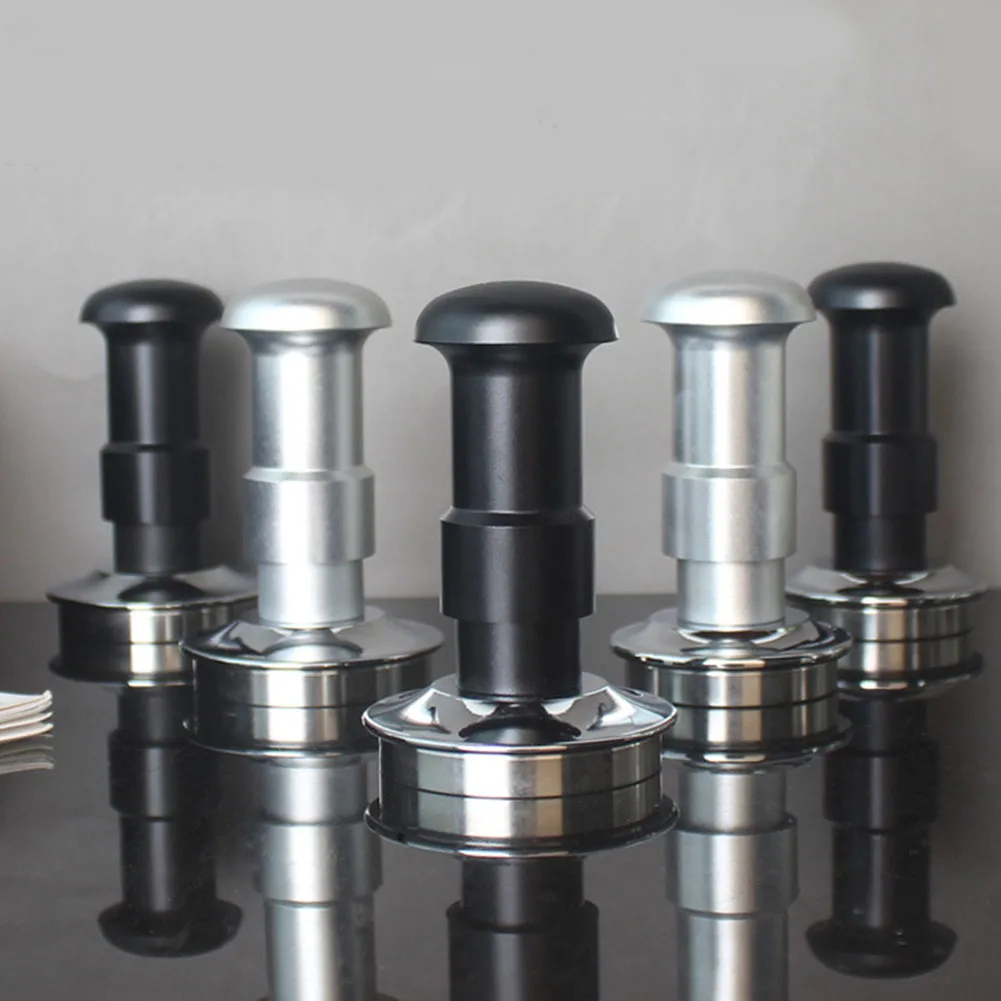 Adjustable Coffee Tamper Stainless Steel Espresso Press W/Spring Loaded Thread Bean Press Hammer 51/53/58mm
Adjustable Coffee Tamper Stainless Steel Espresso Press W/Spring Loaded Thread Bean Press Hammer 51/53/58mm