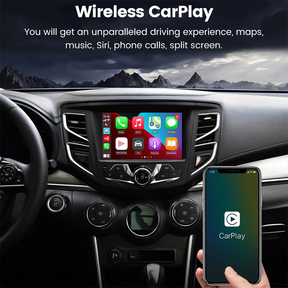 USB Dongle Adapter Wireless CarPlay Wireless AN Auto Car Mirror Player WiFi Upgrade CCPA Version Built-in Autokit APK CarPlay
USB Dongle Adapter Wireless CarPlay Wireless AN Auto Car Mirror Player WiFi Upgrade CCPA Version Built-in Autokit APK CarPlay