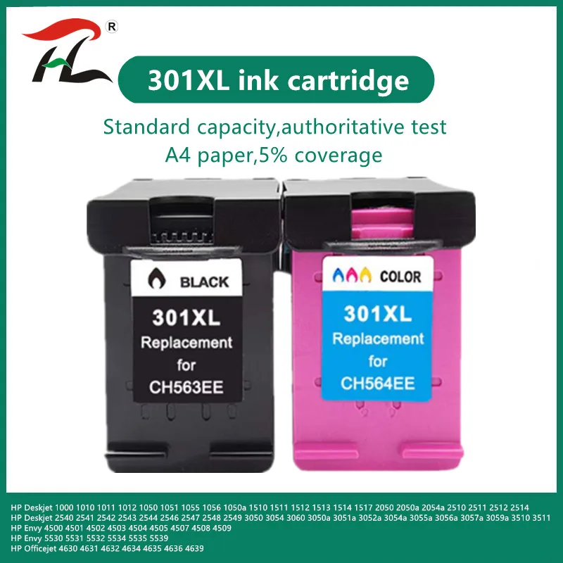 Сменный чернильный картридж для hp 301, совместимый с принтером HP 301 301XL Ink DeskJet 1050 2050 3050 2150 1510 2540
Сменный чернильный картридж для hp 301, совместимый с принтером HP 301 301XL Ink DeskJet 1050 2050 3050 2150 1510 2540