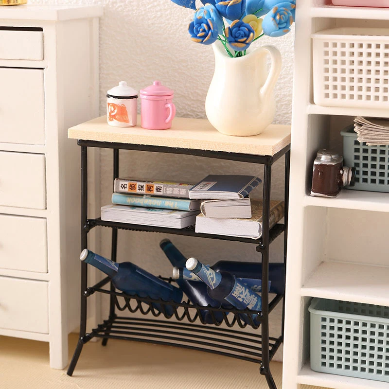 1:12 Dollhouse Miniature Simulation Kitchen Iron Display Shelf Model Furniture Scene Toy Doll House Decor Dollhouse Accessories
1:12 Dollhouse Miniature Simulation Kitchen Iron Display Shelf Model Furniture Scene Toy Doll House Decor Dollhouse Accessories