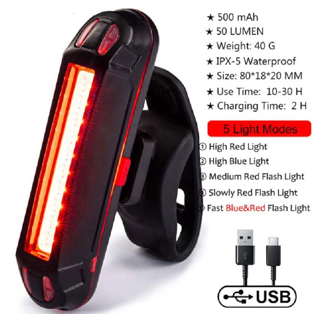 Bicycle Rear Light Bike Tail Light Bicycle Rear Light Bike Tail Light Cycling Taillight USB Rechargeable Warning Lamp
Bicycle Rear Light Bike Tail Light Bicycle Rear Light Bike Tail Light Cycling Taillight USB Rechargeable Warning Lamp