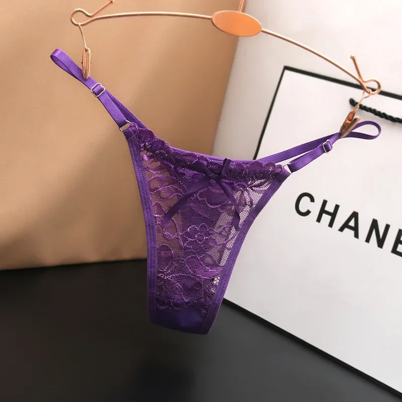 New hot thong low waist sexy lace transparent girls underwear adjustable thin belt fashion women t pants
New hot thong low waist sexy lace transparent girls underwear adjustable thin belt fashion women t pants