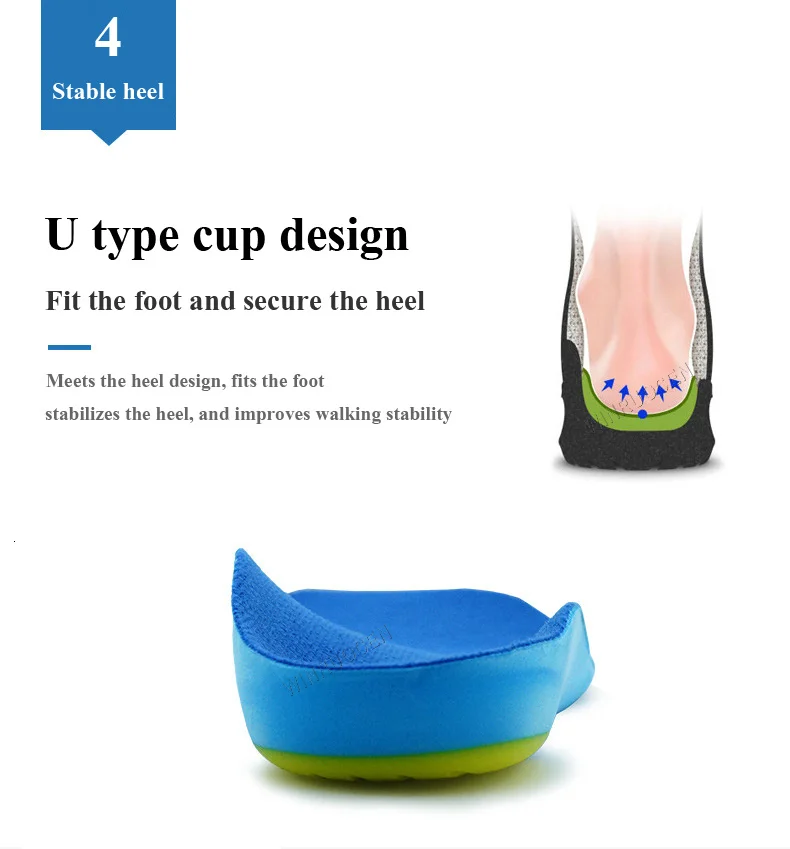 Generic Doctor Children's Insoles O/X Leg Foot Valgus Arch