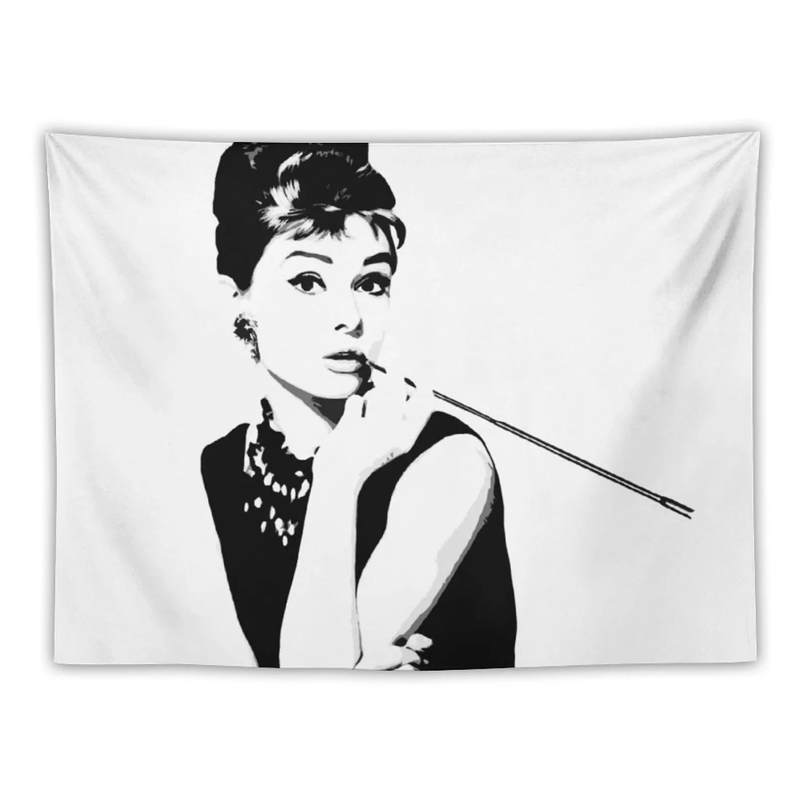 Audrey Hepburn Portrait Art Tapestry Aesthetic Room Decor Decorative Wall Mural Cute Room Decor Tapestry
Audrey Hepburn Portrait Art Tapestry Aesthetic Room Decor Decorative Wall Mural Cute Room Decor Tapestry